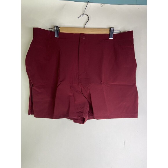 2XIST Ibiza Mens XL Cordovan Red Swim Shorts Trunks Swimwear Bottoms Pockets - Picture 1 of 14